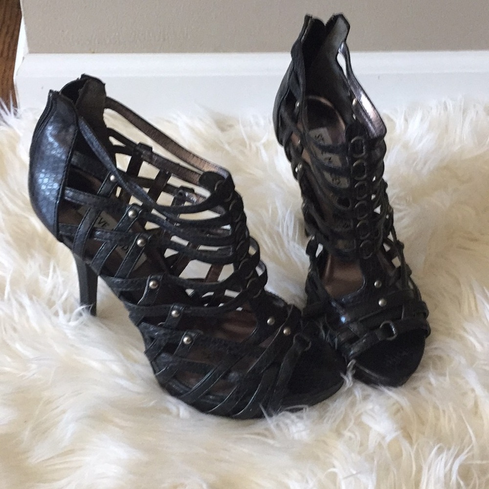 Steve Madden size 8.5 caged stilettos